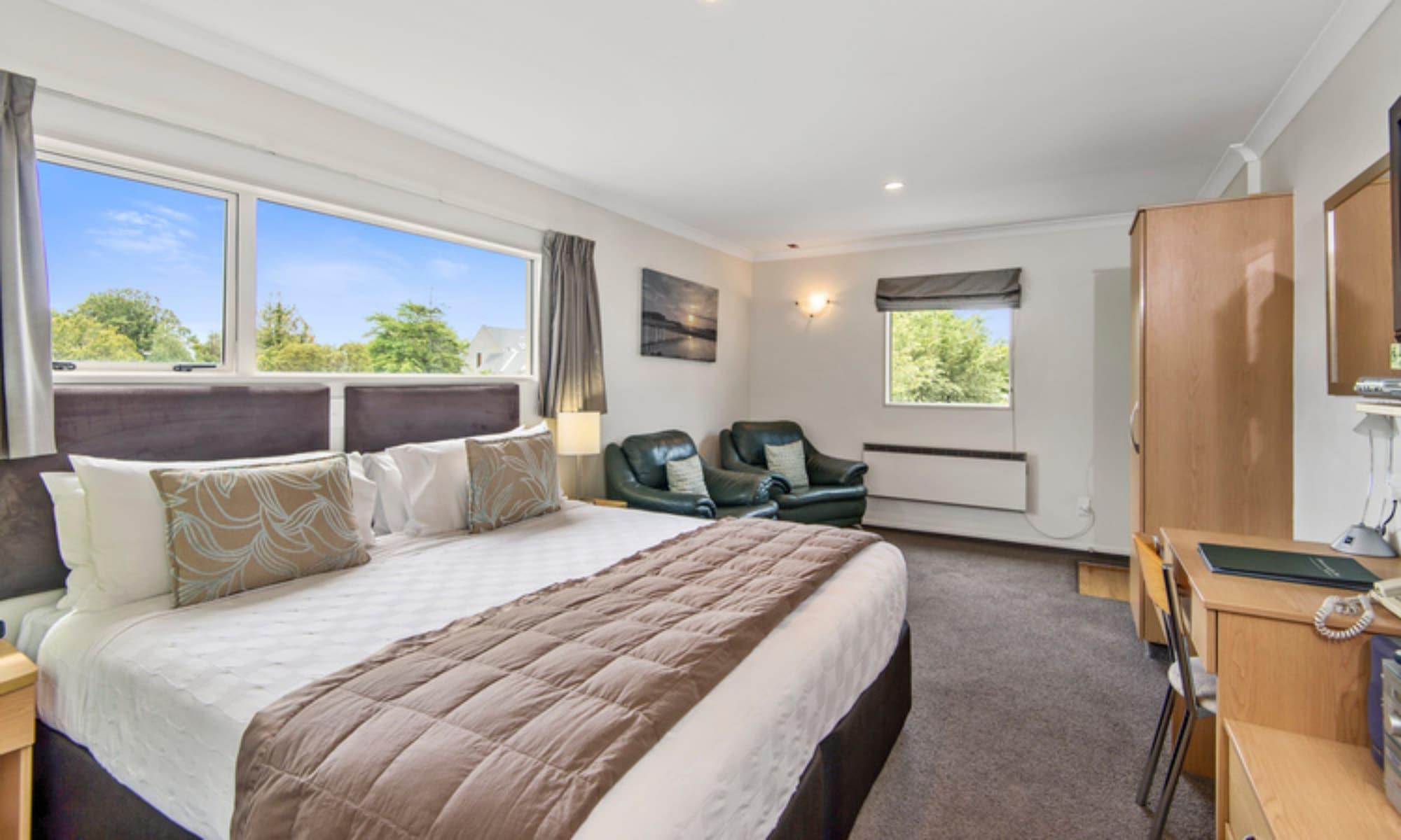 Colombo In The City Christchurch Exterior photo A typical bedroom at the hotel